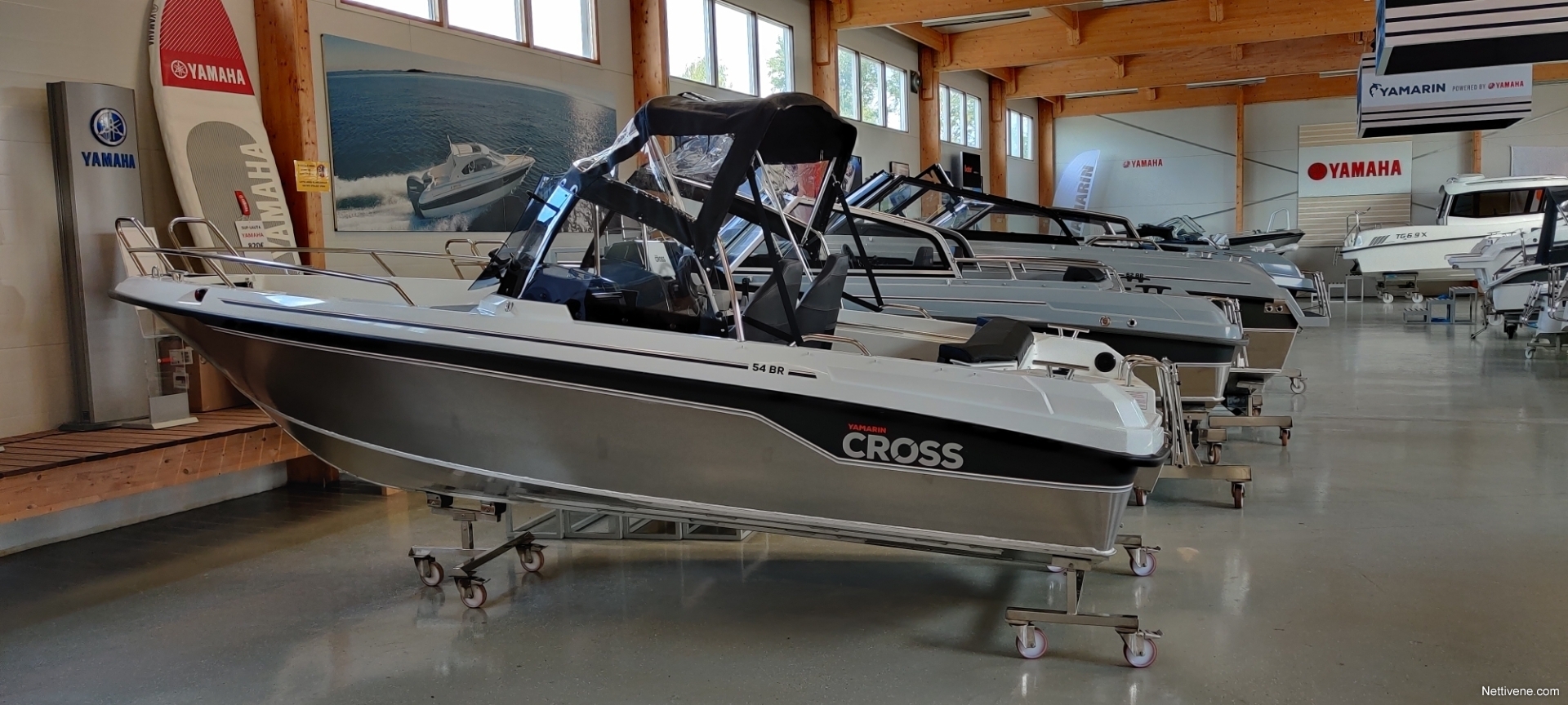 Yamarin Cross 54 BR 2022 Fishfinder Motor Boat 2022 Pori Nettivene