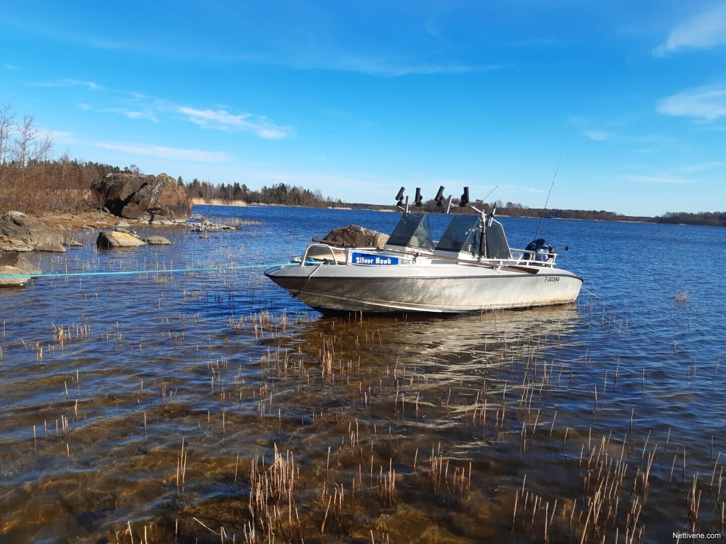 Silver Hawk DC 520 Motor Boat 1996 Rauma Nettivene