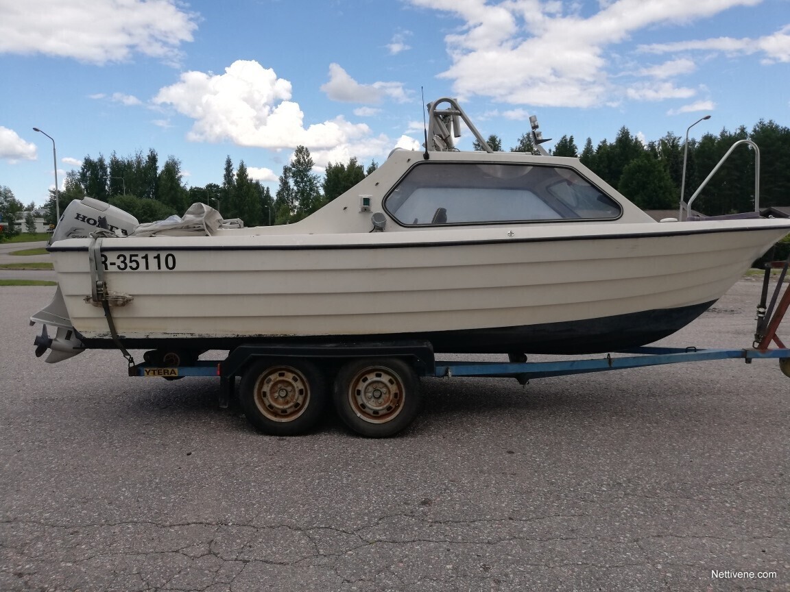 Terhi 520 Ht rekisteröity traileri Motor boat Lahti Nettivene