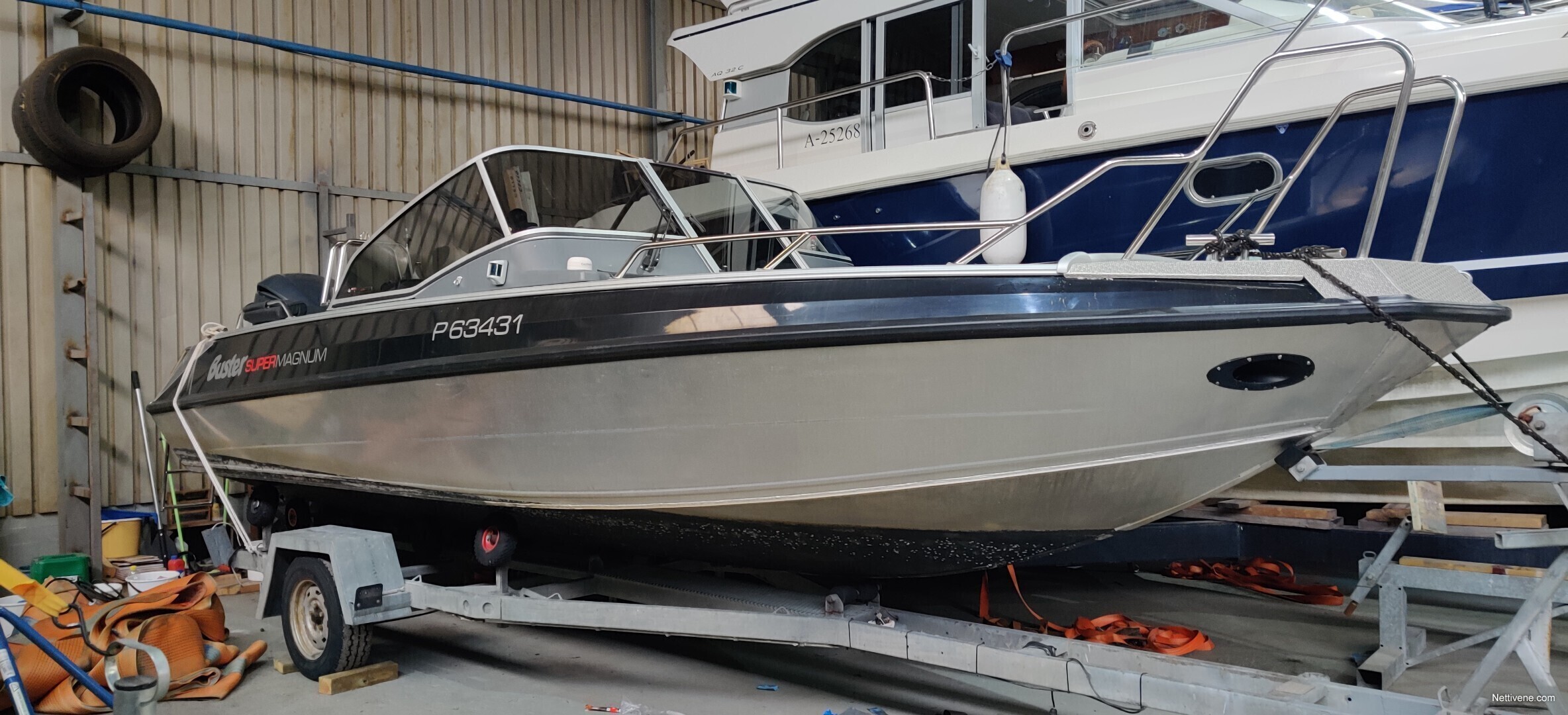 Buster SuperMagnum SYYSHINTAAN Motor Boat 2014 Raasepori Nettivene