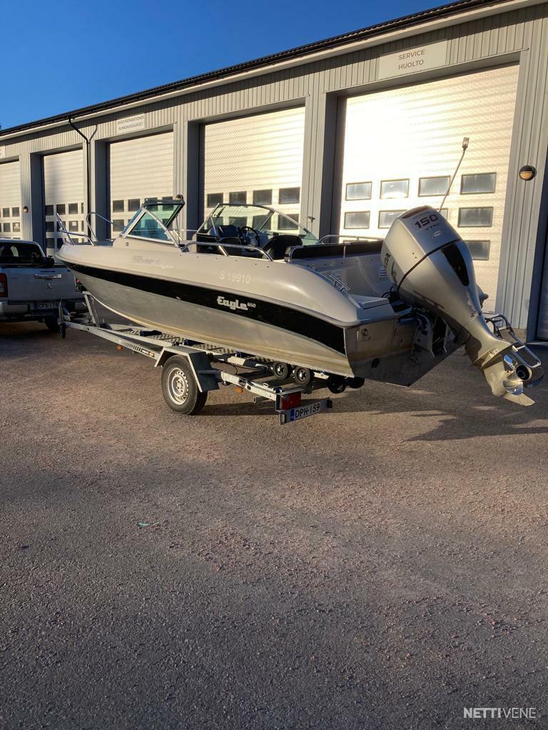 Silver Eagle 650 Honda BF 150 Motor Boat 2011 Raasepori Nettivene