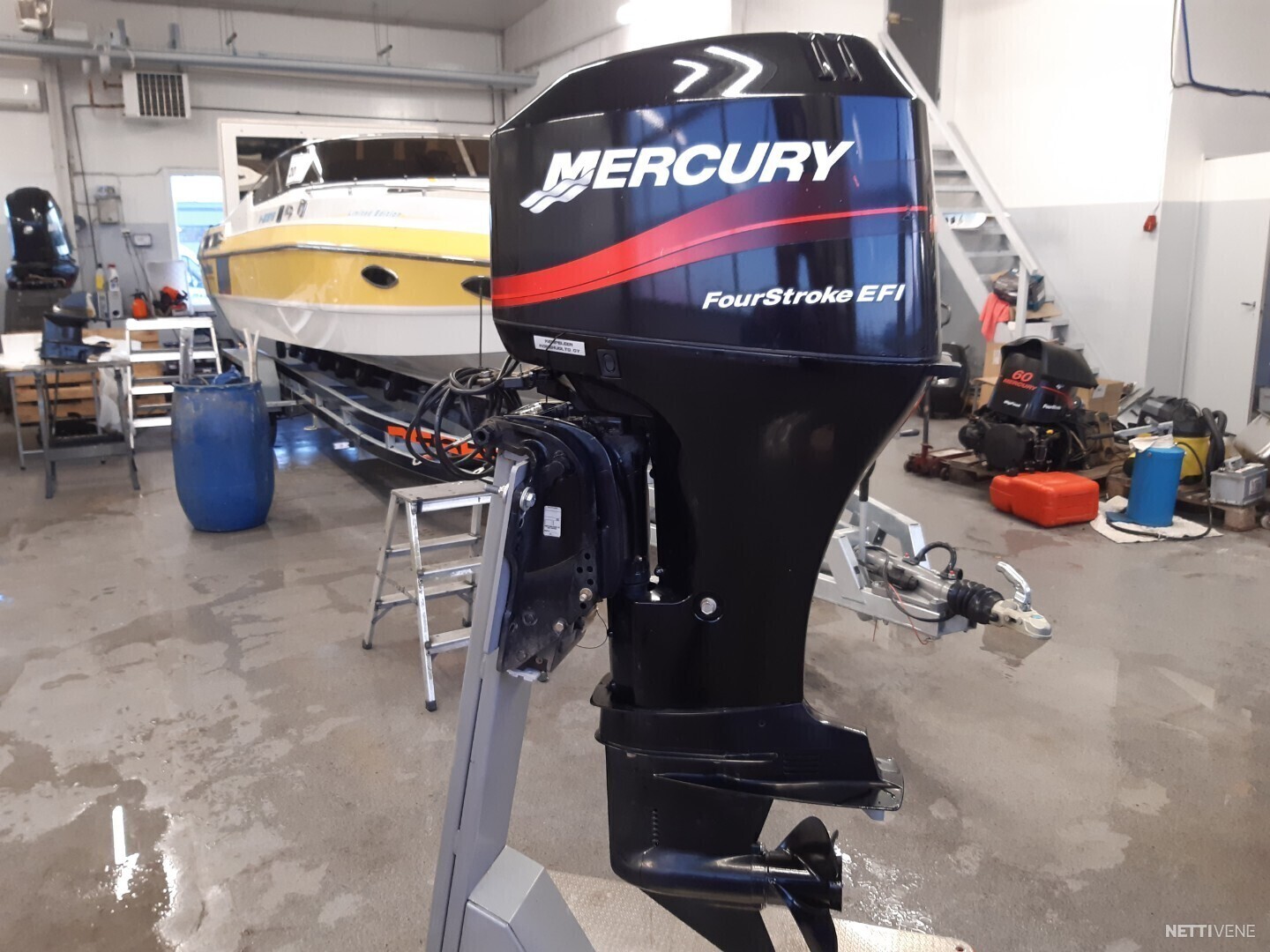 Mercury F60 EFI Moottori 2002 Kokkola Nettivene