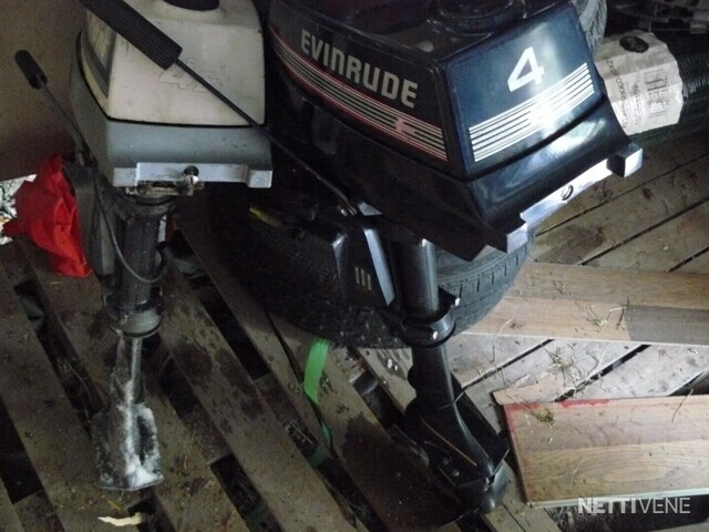 Evinrude 4 HP Moottori Nakkila Nettivene