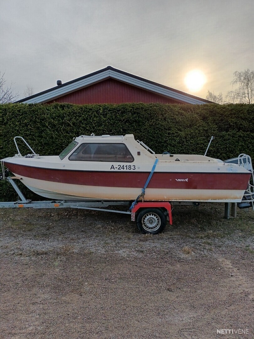 Lohi 585 HT Yamaha 80 Traileri Moottorivene 1988 Loviisa Nettivene