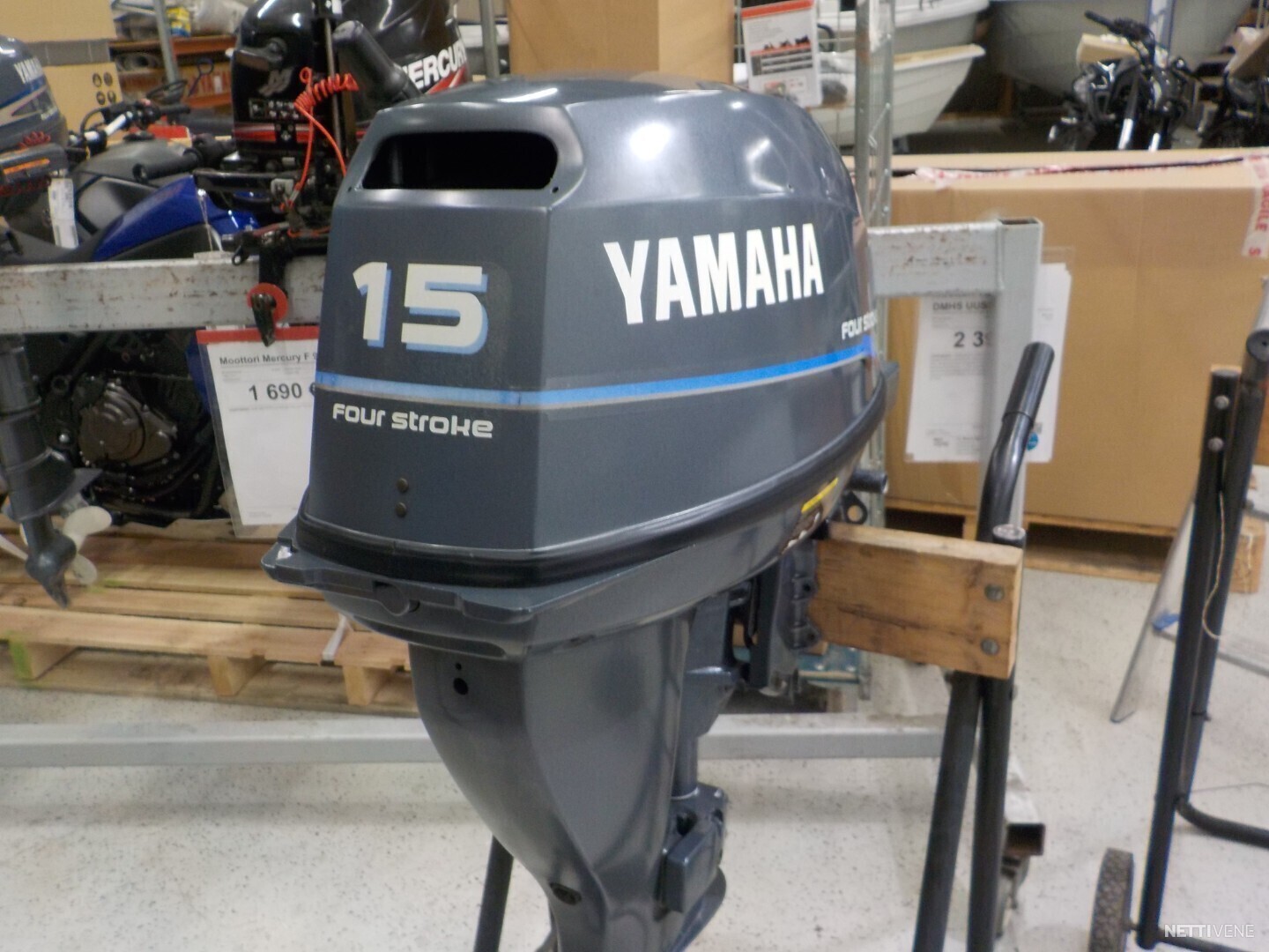 Yamaha F15 AMHS Moottori 1999 Kuopio Nettivene