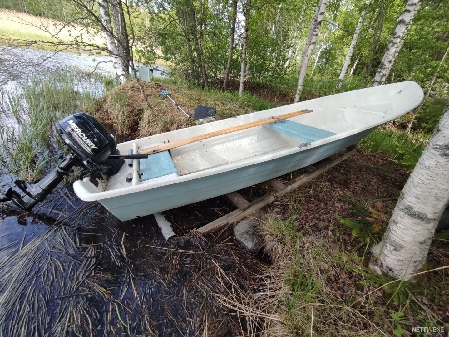 Lujitemuovivene Tasaper Inen Soutuvene Lasikui Soutuvene Tampere