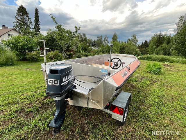 Buster R Yamaha 40hv Aku Traileri Motor boat 1983 Tohmajärvi Nettivene