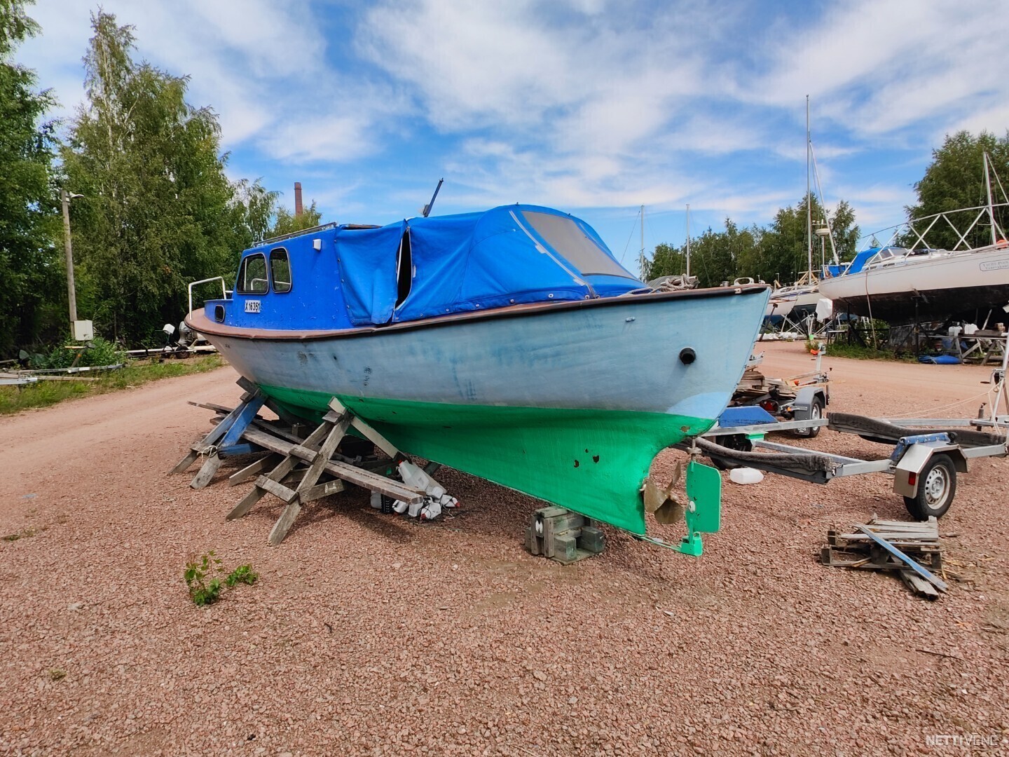 Omavalmiste Fiskari Moottorivene Kotka Nettivene