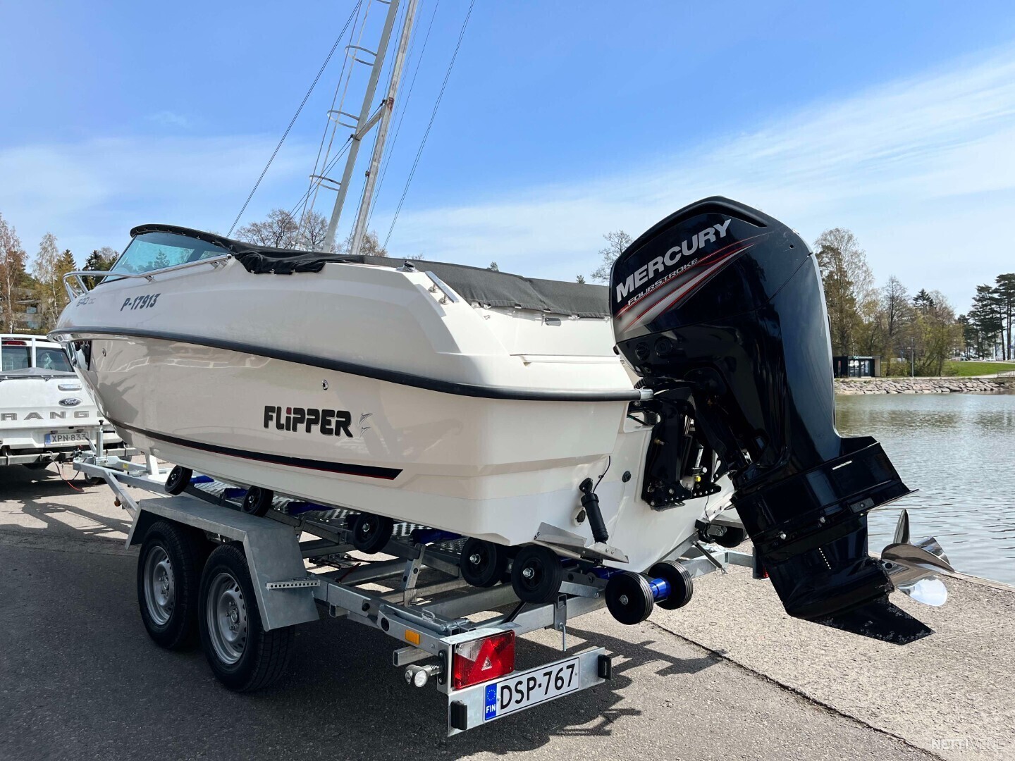 Flipper Dc Motor Boat Espoo Nettivene