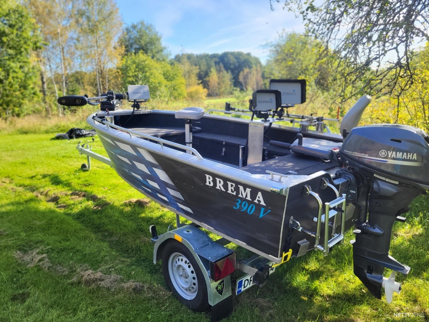 Brema 390 Fishing Plus Motor Boat 2022 Kaarina Nettivene