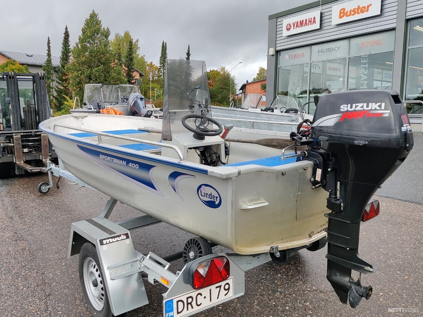 Linder Sportsman 400 Moottorivene 2007 Lappeenranta Nettivene