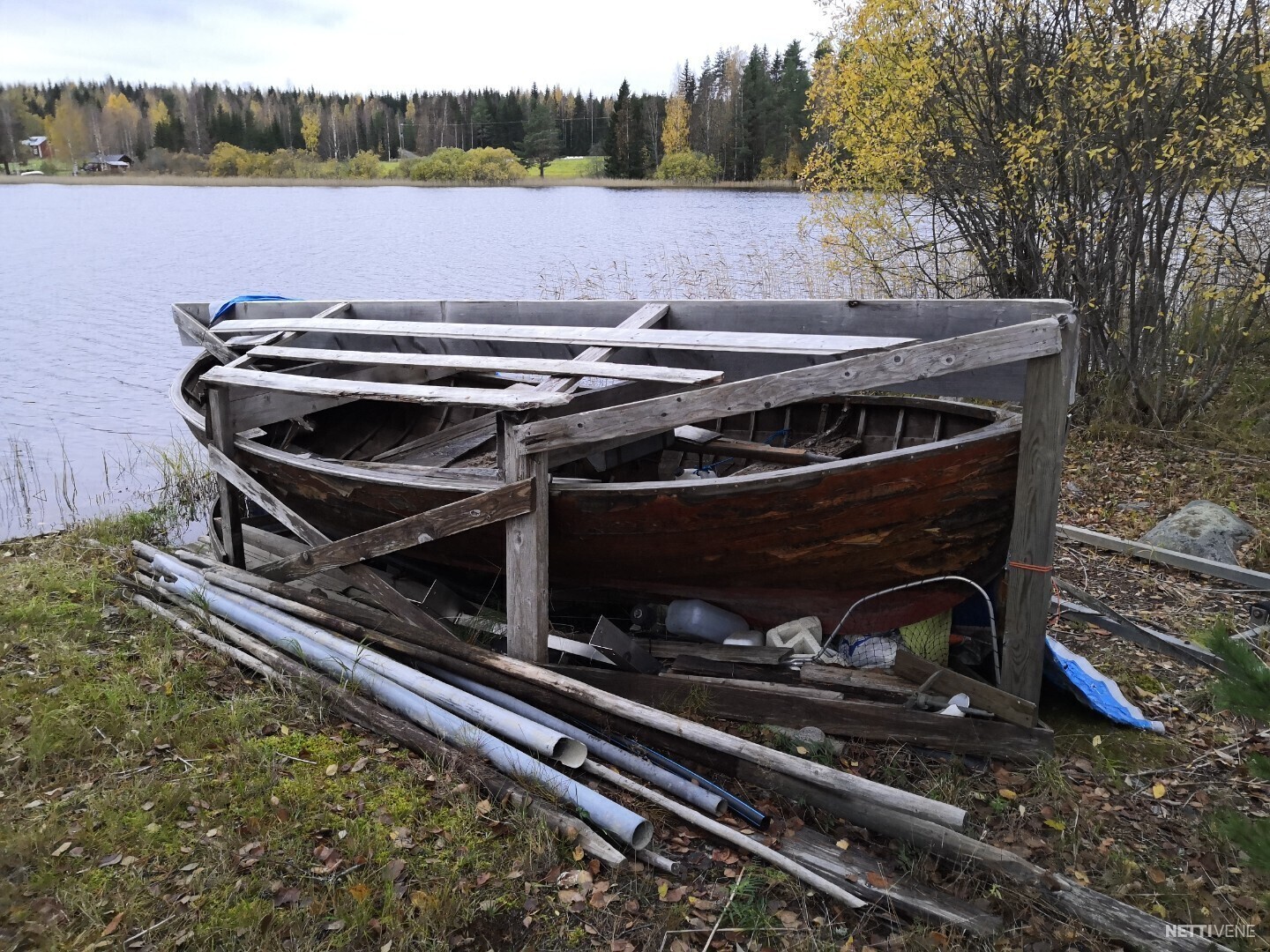 X Puuvene Motor Boat Nilsi Nettivene