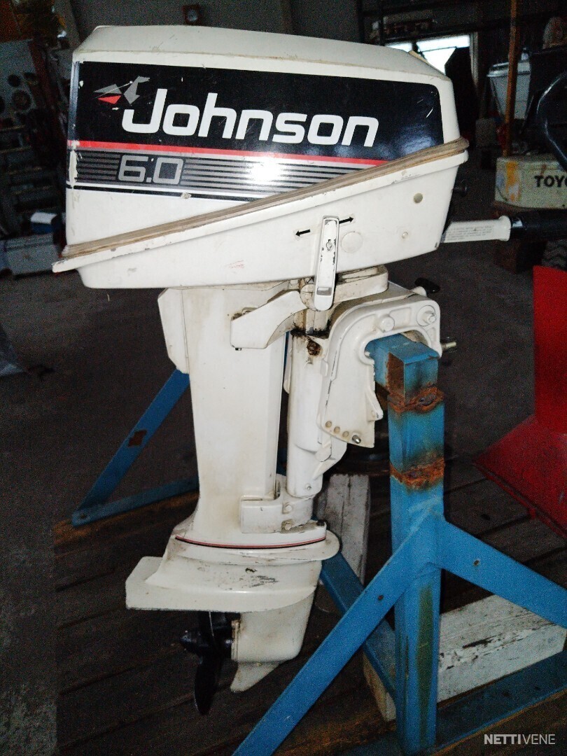 Johnson 6 Hp Moottori 1990 Valkeakoski Nettivene