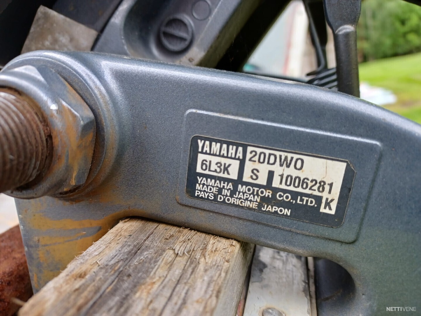 Yamaha 20 DWO Moottori 2005 Hämeenkyrö Nettivene