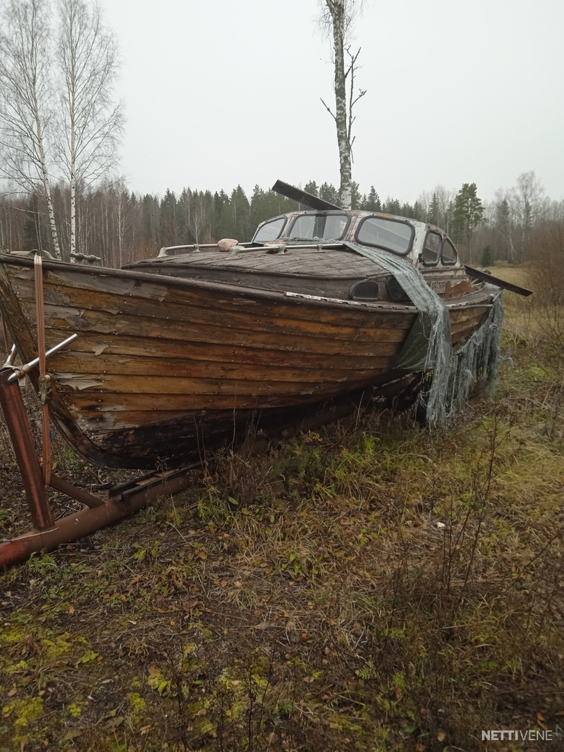 Muu Merkki Hieno Puuvene Motor Boat Virolahti Nettivene