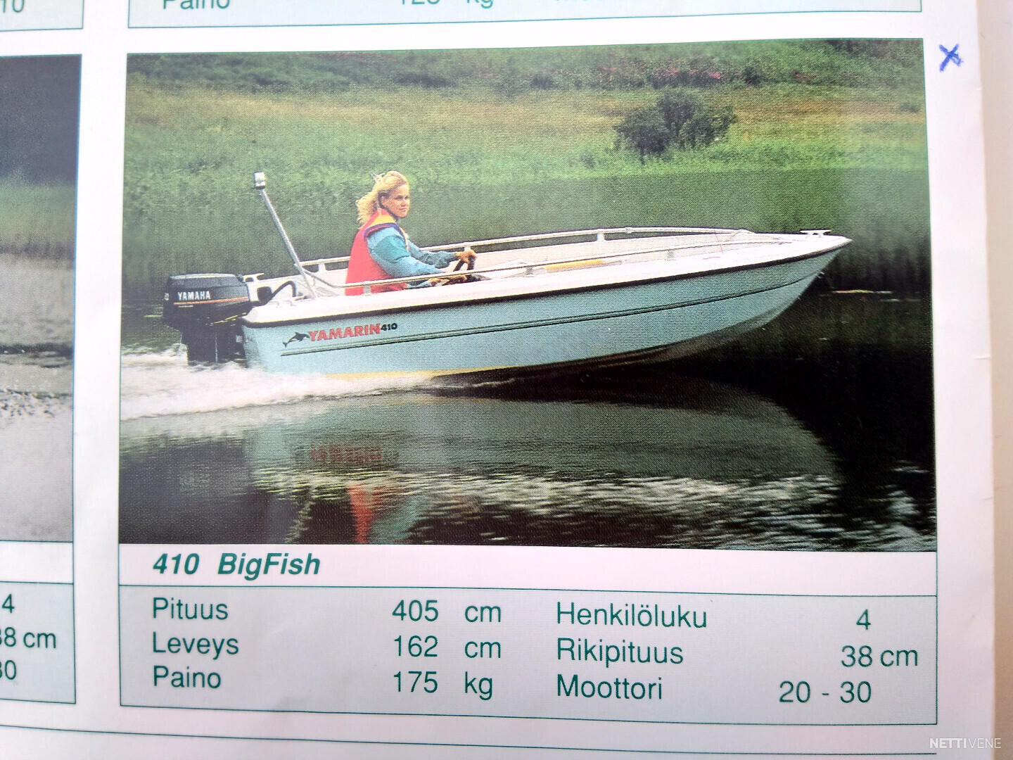 Yamarin 410 Big Fish Motor boat 1993 Pyhäjoki Nettivene