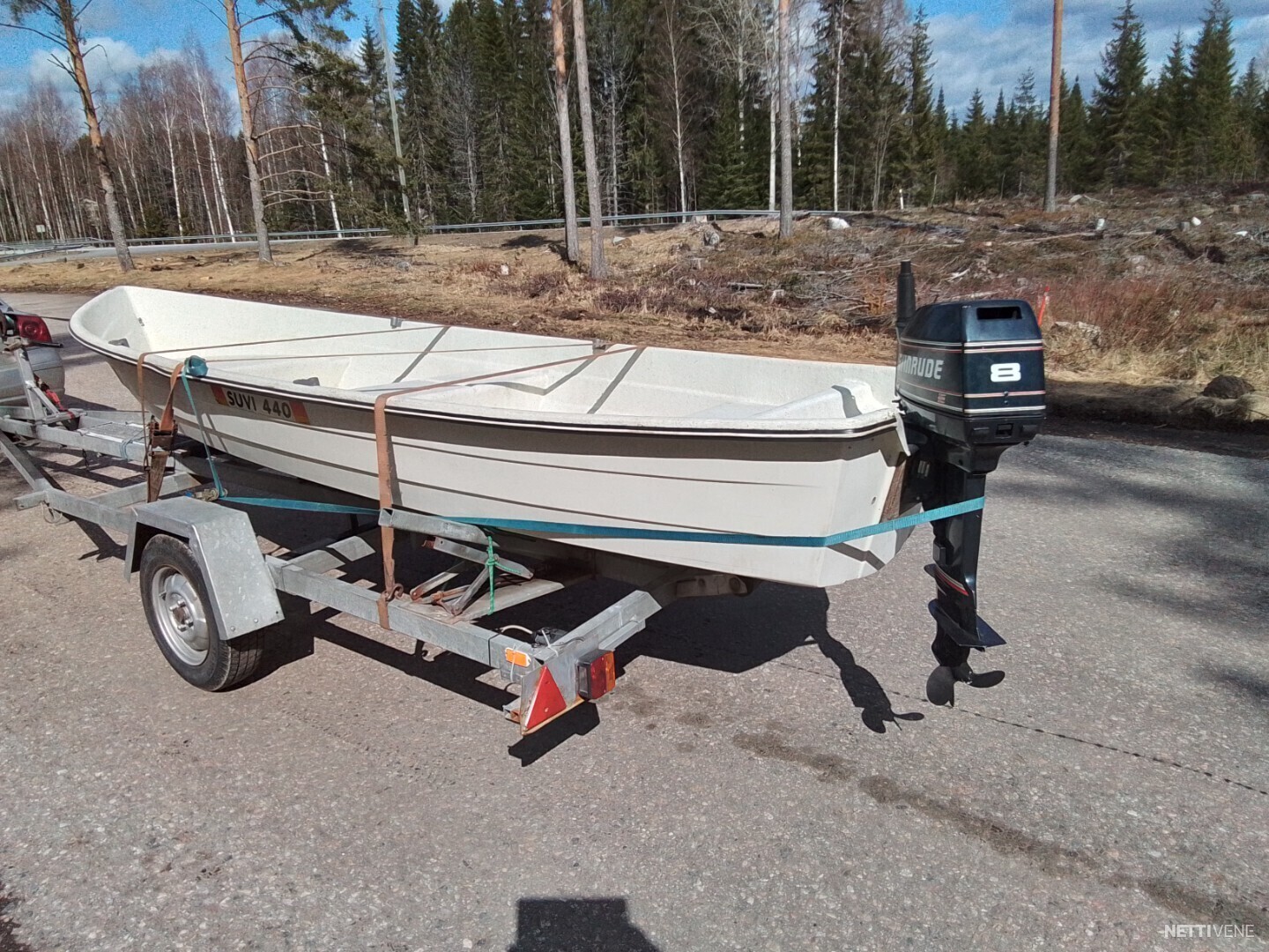 Suvi 440 Evinrude 8hv 2t Motor boat Jyväskylä Nettivene