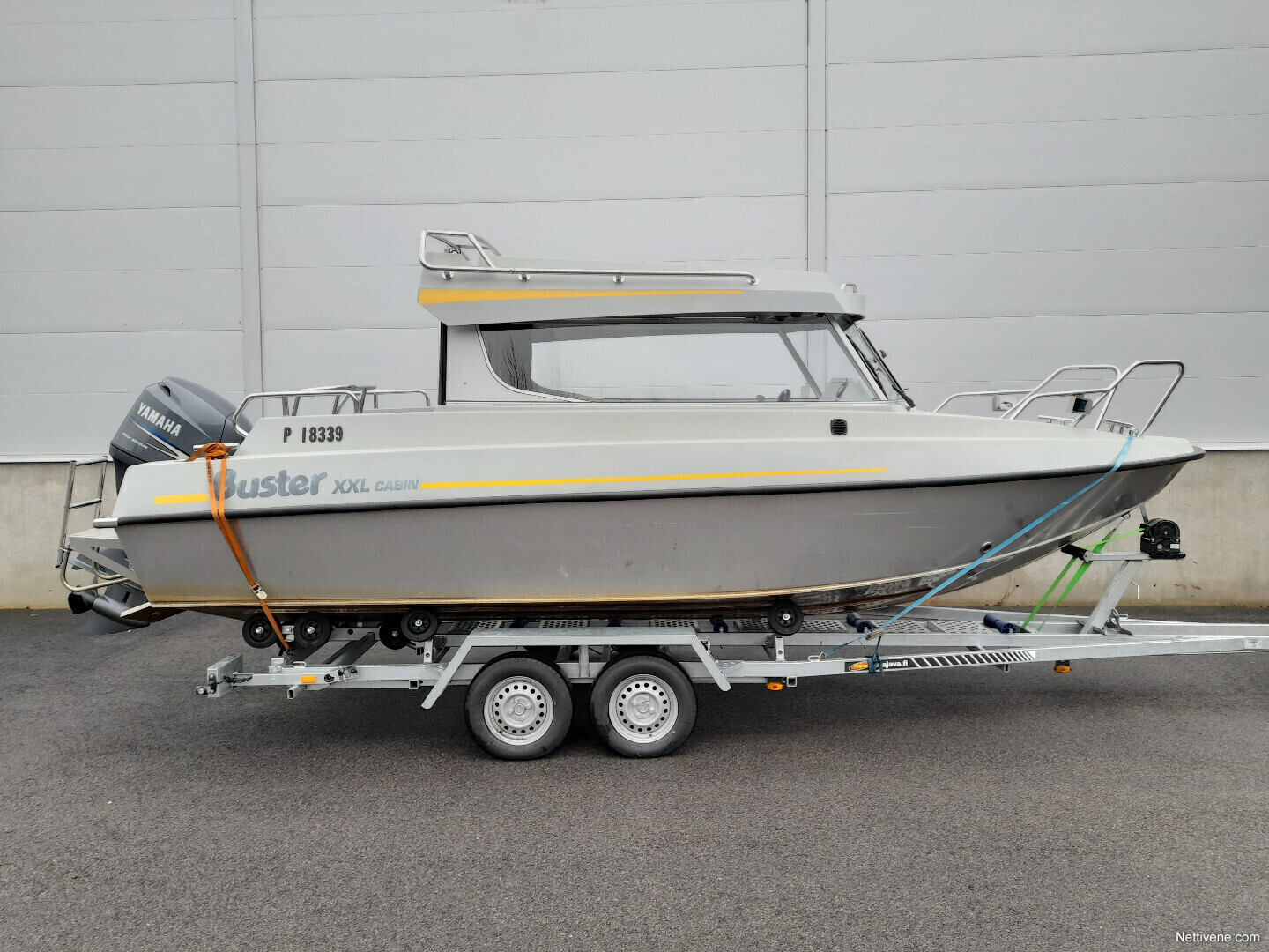 Buster XXL Cabin + Yamaha F115 Motor boat 2011 Raahe Nettivene