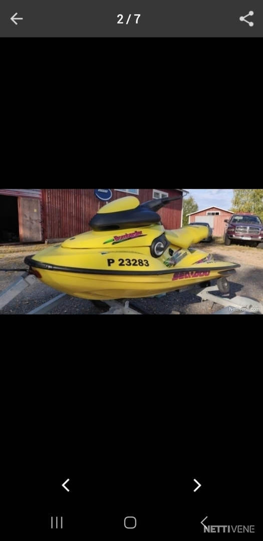 SeaDoo XP 800 Vesijetti 1998 Liperi Nettivene