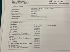 Sea-Doo GTX 300 Limited